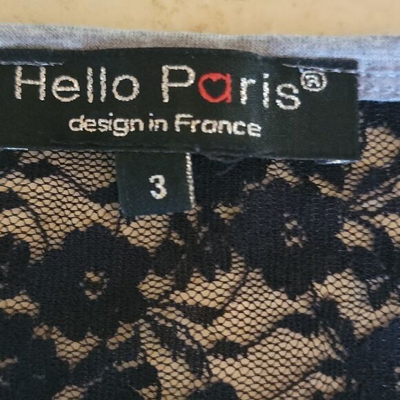 Hello Paris printed tee Size 3 - Picture 8 of 9